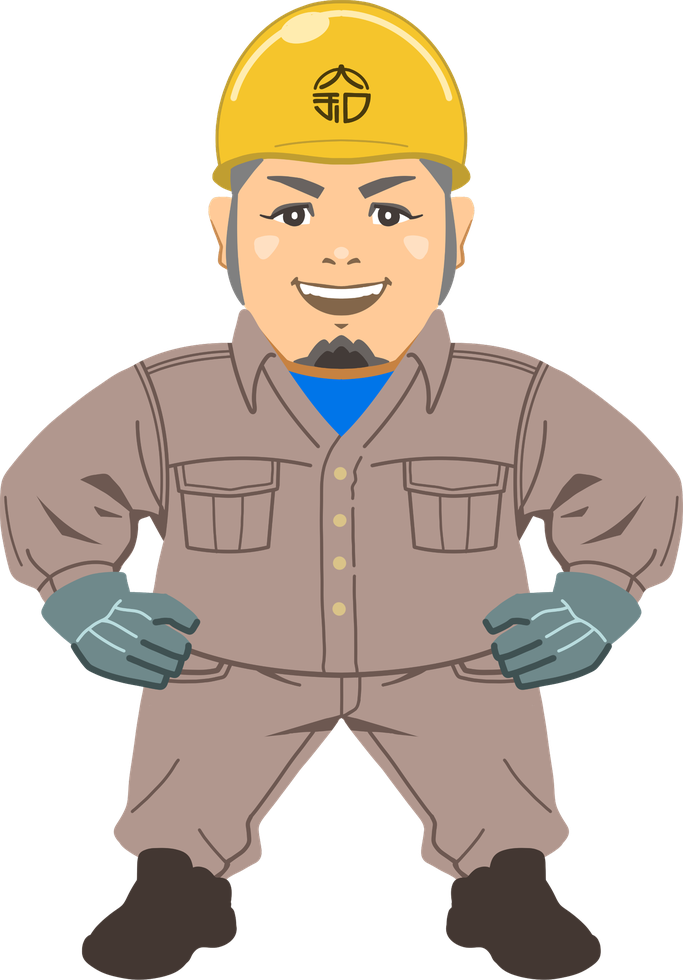 動画を案内するキャラクター